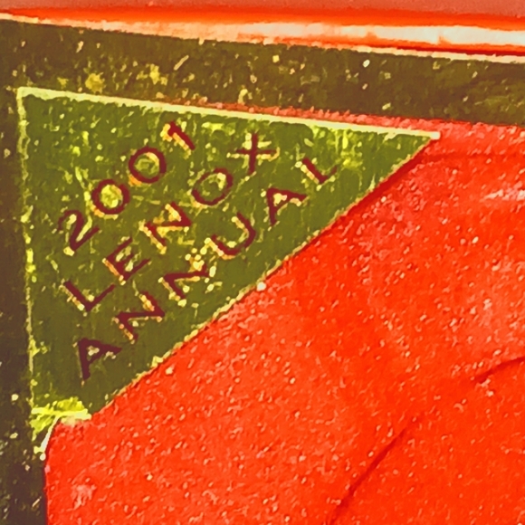 Lenox Annual 2001 Cherub Christmas Ornament in original box - Picture 3 of 5